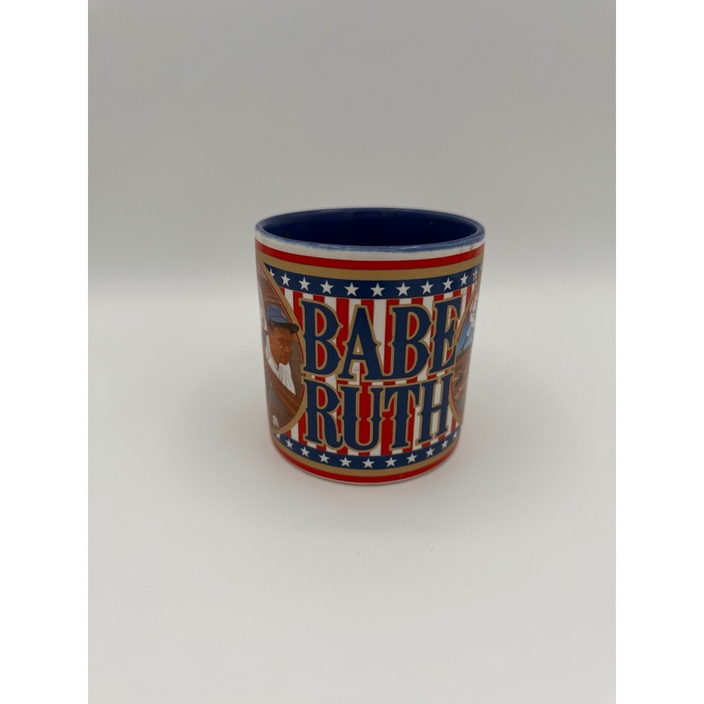 Vintage Babe Ruth Baseball Mug, Sports Impressions 1992,‎ Baseball Memorabilia